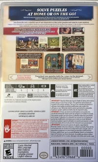 Layton's Mystery Journey: Katrielle and the Millionaires' Conspiracy - Deluxe Edition Box Art