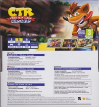 Crash Team Racing: Nitro-Fueled + DualShock 4 Wireless Controller Box Art