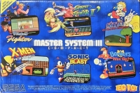Tec Toy Sega Master System III Compact - 20 em 1 / Sonic the Hedgehog Box Art