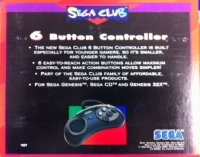 Sega 6 Button Controller Box Art