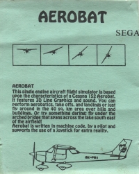 Aerobat Box Art