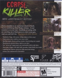 Corpse Killer - 25th Anniversary Edition (two zombies cover) Box Art