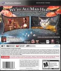 Alice: Madness Returns - PlayStation 3, PlayStation 3