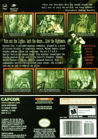 Resident Evil - Player's Choice Box Art