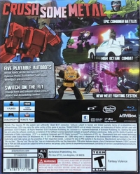 Transformers: Devastation (reviews) Box Art