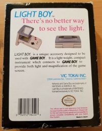 Vic Tokai Light Boy (laser grid box) [NA] Box Art