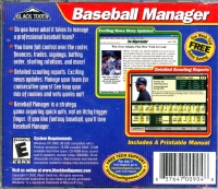 Baseball Manager Box Art