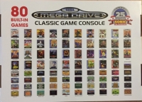 AtGames Sega Mega Drive Classic Game Console (25th Anniversary) Box Art