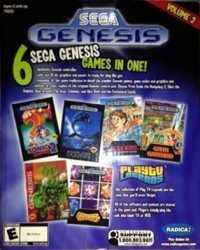 Radica Sega Genesis Volume 2 Box Art