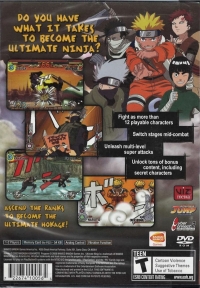 Naruto: Ultimate Ninja - Greatest Hits Box Art