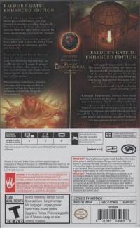 Baldur’s Gate and Baldur's Gate II - Enhanced Editions [CA] Box Art