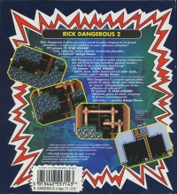 Rick Dangerous 2 - Kixx Box Art