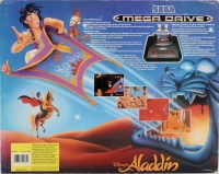 Sega Mega Drive II - Aladdin [DE] Box Art