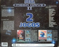 Sega Mega Drive II - Rocket Knight Adventures / Castlevania: The New Generation Box Art