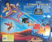 Sega Mega Drive II - Aladdin [UK] Box Art