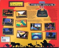 Sega Mega Drive II - The Lion King Box Art