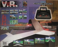 Sega Mega Drive II - Virtua Racing [UK] Box Art