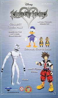 Kingdom Hearts - Limit Form Sora Action Figure Box Art