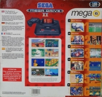 Sega Mega Drive II - Mega 6 (Important Notice) Box Art