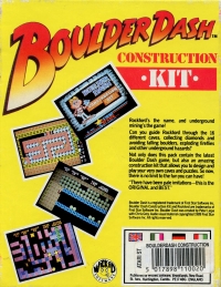 Boulder Dash Construction Kit (Wicked Software) Box Art