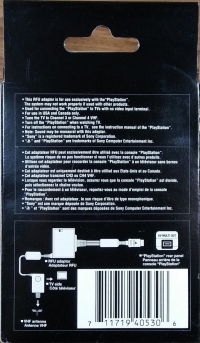 Sony RFU Adaptor SCPH-1121 Box Art