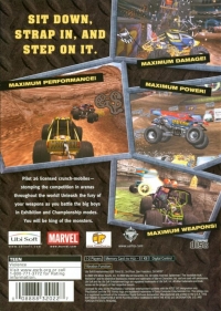 Monster Jam: Maximum Destruction Box Art