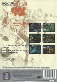 Metal Gear Solid 2: Sons of Liberty - Platinum [NL] Box Art