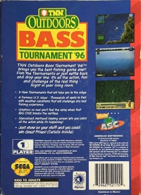 TNN Outdoors Bass Tournament '96 (Ballistic) Box Art