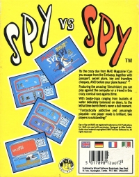 Spy vs Spy (Wicked Software) Box Art