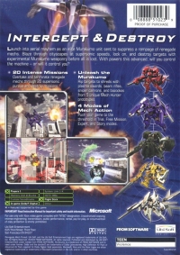 Murakumo: Renegade Mech Pursuit Box Art