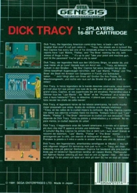 Dick Tracy [CA] Box Art