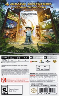 Lego Jurassic World Box Art