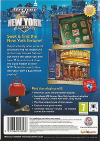 Mystery P.I.: The New York Fortune - Focus Essential Box Art