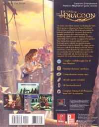 Legend of Dragoon, The (Prima) Box Art