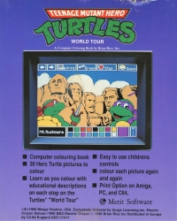 Teenage Mutant Ninja Turtles World Tour Box Art
