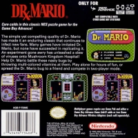 Dr. Mario - Classic NES Series Box Art