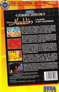 Disney's Aladdin [SE] Box Art