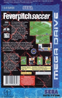 Fever Pitch Soccer [SE] Box Art