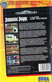 Jurassic Park [SE] Box Art