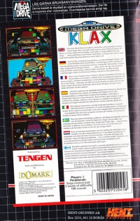 Klax [SE] Box Art