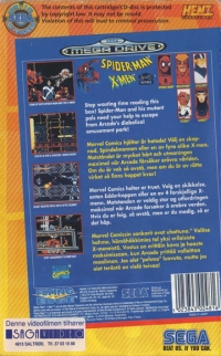 Spider-Man and the X-Men in Arcade's Revenge [SE] Box Art