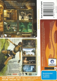 Lara Croft: Tomb Raider Anniversary / Lara Croft: Tomb Raider Legend - That's Hot! Double Shots! Box Art