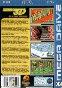 Sonic 3D: Flickies' Island [GR] Box Art