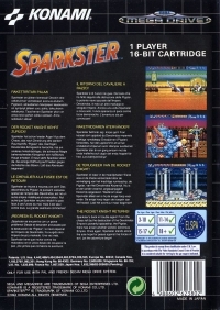 Sparkster [GR] Box Art