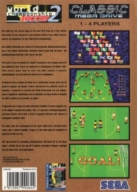 World Championship Soccer 2 - Classic [GR] Box Art