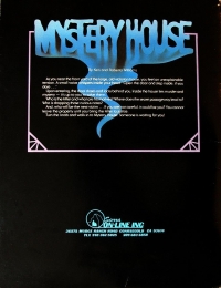 Mystery House Box Art