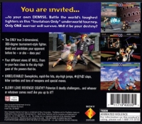 Battle Arena Toshinden (1 or 2 Players) Box Art