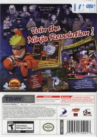 Naruto: Clash of Ninja Revolution Box Art