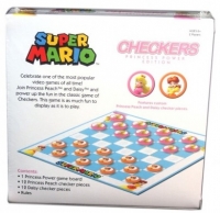 Super Mario Checkers Princess Power Edition Box Art