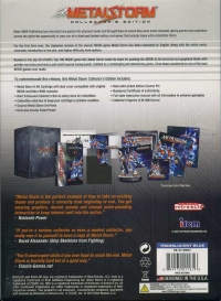 Metal Storm - Collector's Edition (Translucent Blue) Box Art